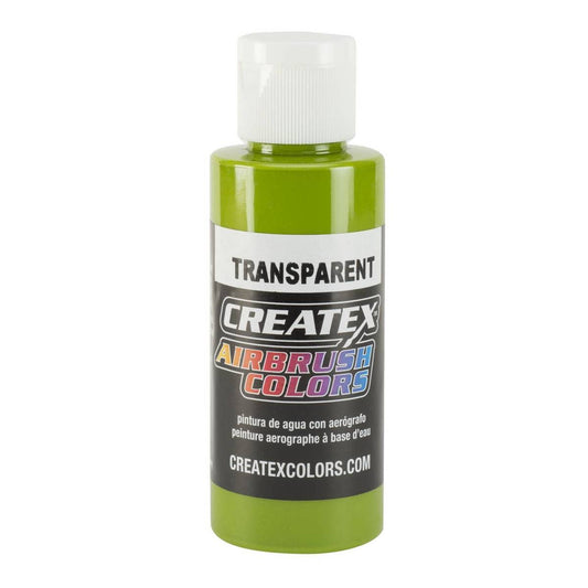Peinture Createx transparente Leaf green 60ml