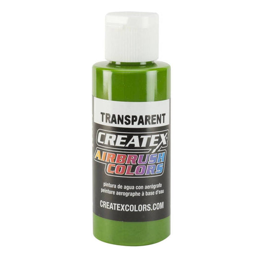 Peinture Createx transparente Tropical green 60ml