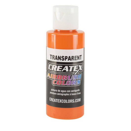 Peinture Createx transparente Orange 60ml