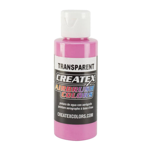 Peinture Createx transparente Flamingo pink 60ml