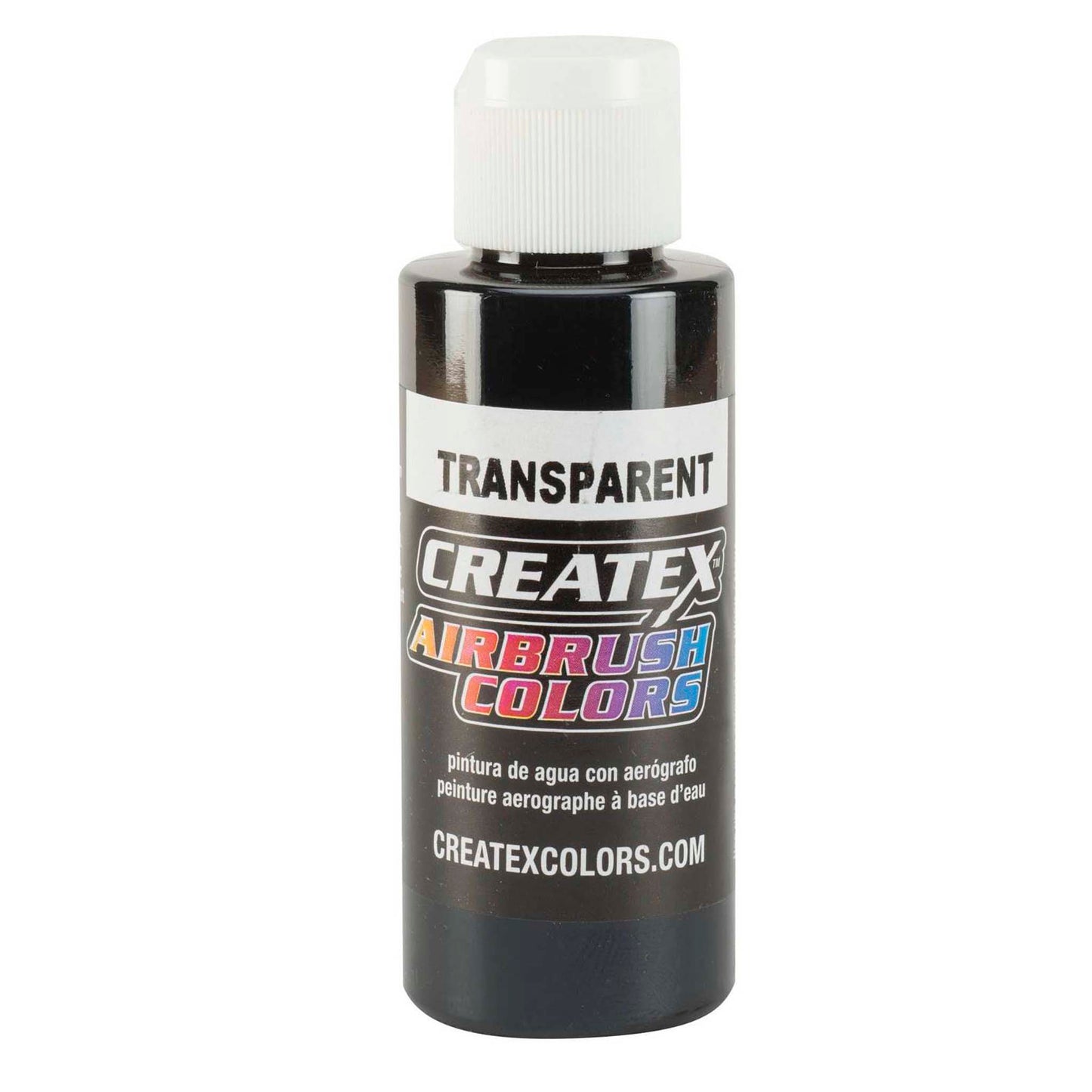 Peinture createx Classic transparente Black 60ml