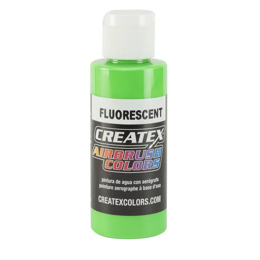 Peinture Createx Fluorescente Green 60ml