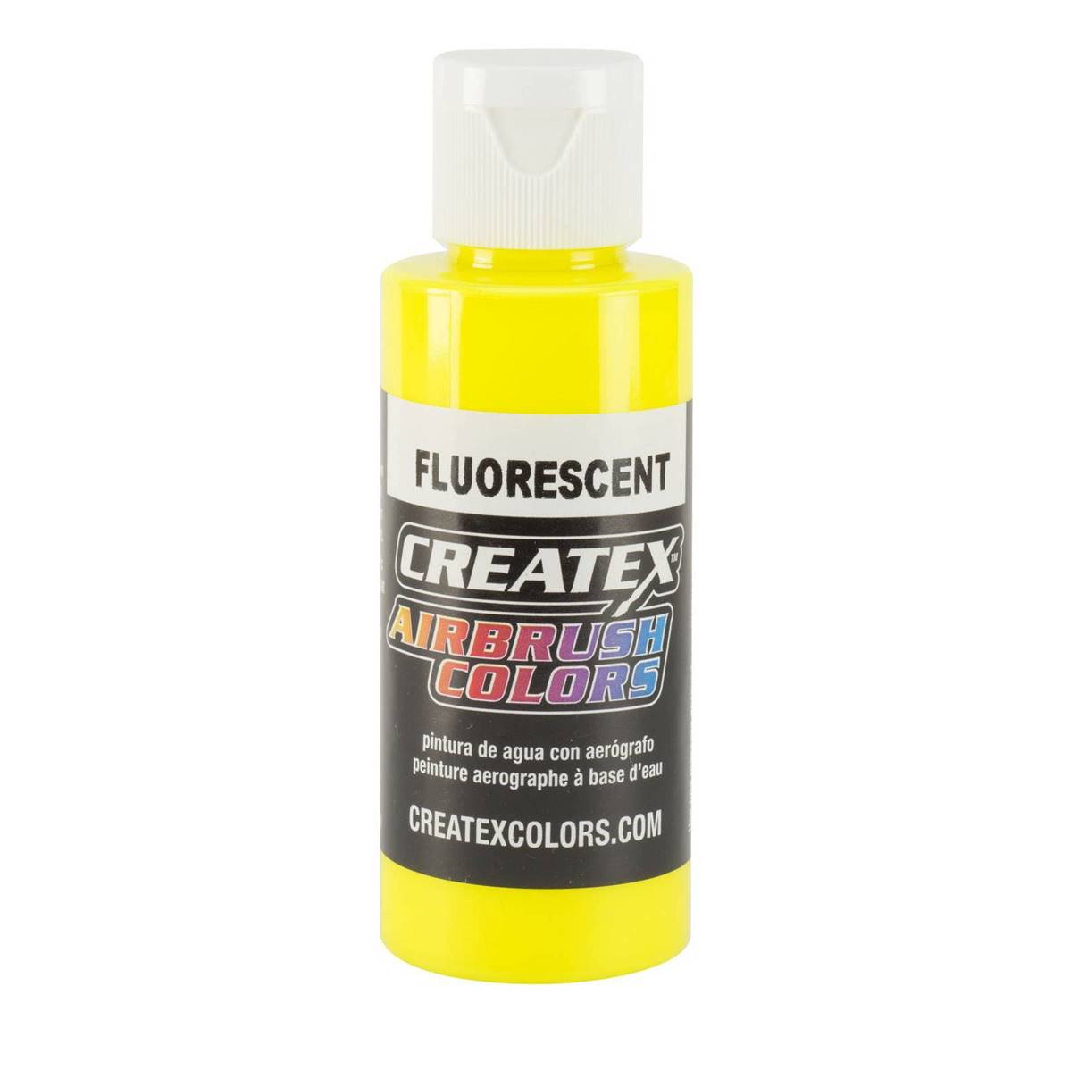 Peinture Createx Fluorescente Yellow 60ml