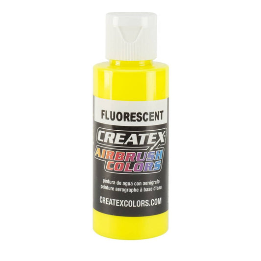 Peinture Createx Fluorescente Yellow 60ml