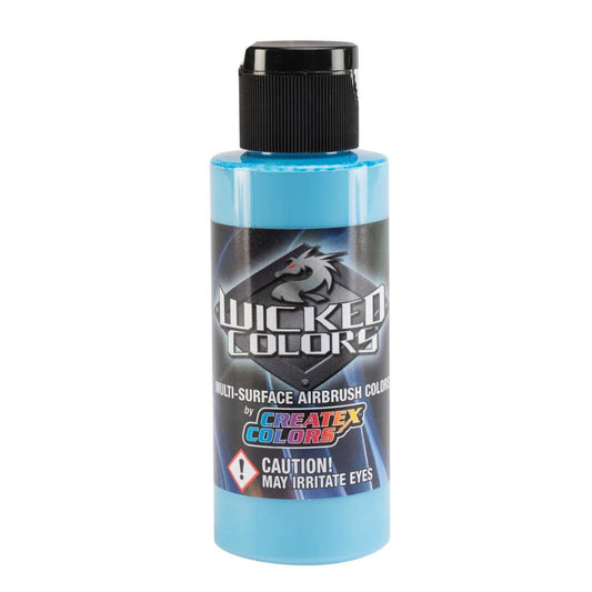 Peinture Createx Wicked Transparente Laguna Blue 60 ml