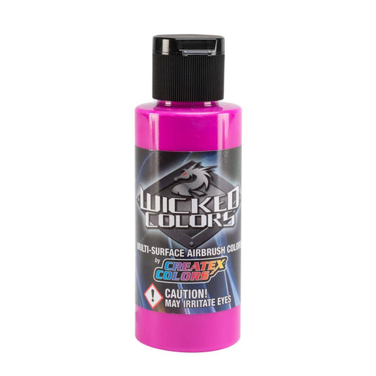 Peinture Createx Wicked Fluorescente Raspberry 60 ml