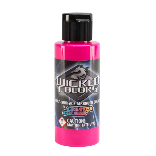 Peinture Createx Wicked Fluorescente Magenta 60 ml