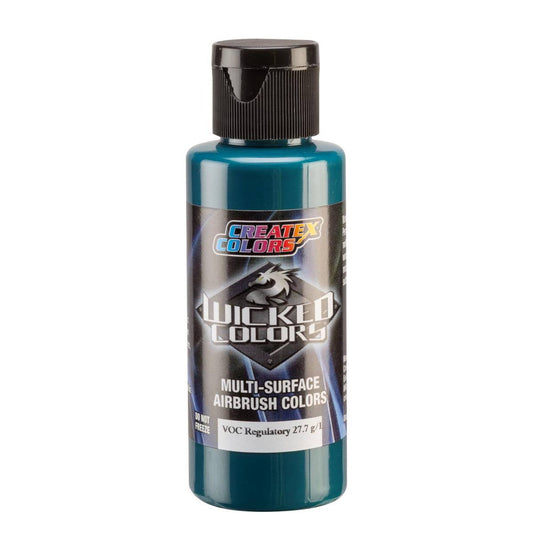 Peinture Createx Wicked Opaque Phthalo Green 60 ml