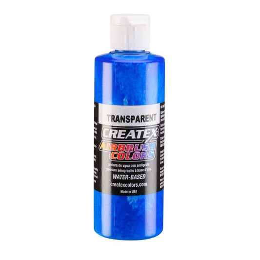 Peinture Createx transparente Caribbean blue 120ml