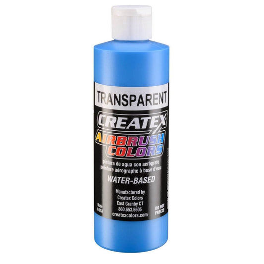 Peinture Createx transparente Caribbean blue 240ml