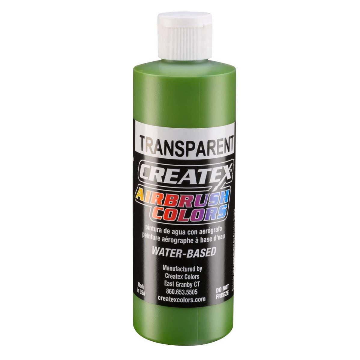 Peinture Createx transparente Leaf green 240ml