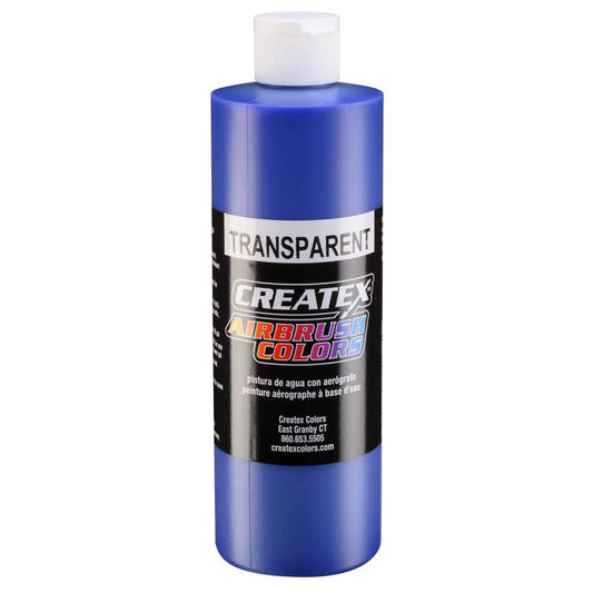Peinture Createx transparente Ultramarine blue 480ml