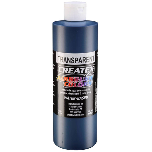 Peinture Createx transparente Deep blue 480ml