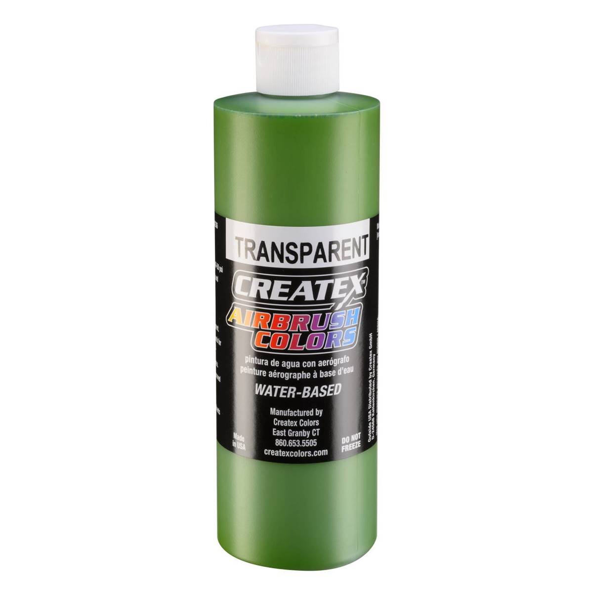 Peinture Createx transparente Leaf green 480ml