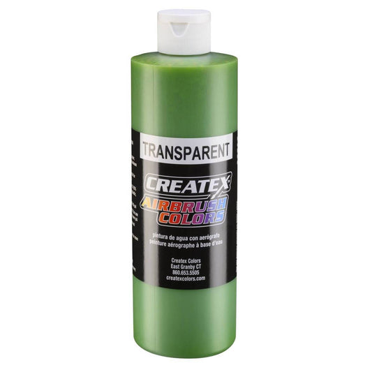 Peinture Createx transparente Tropical green 480ml