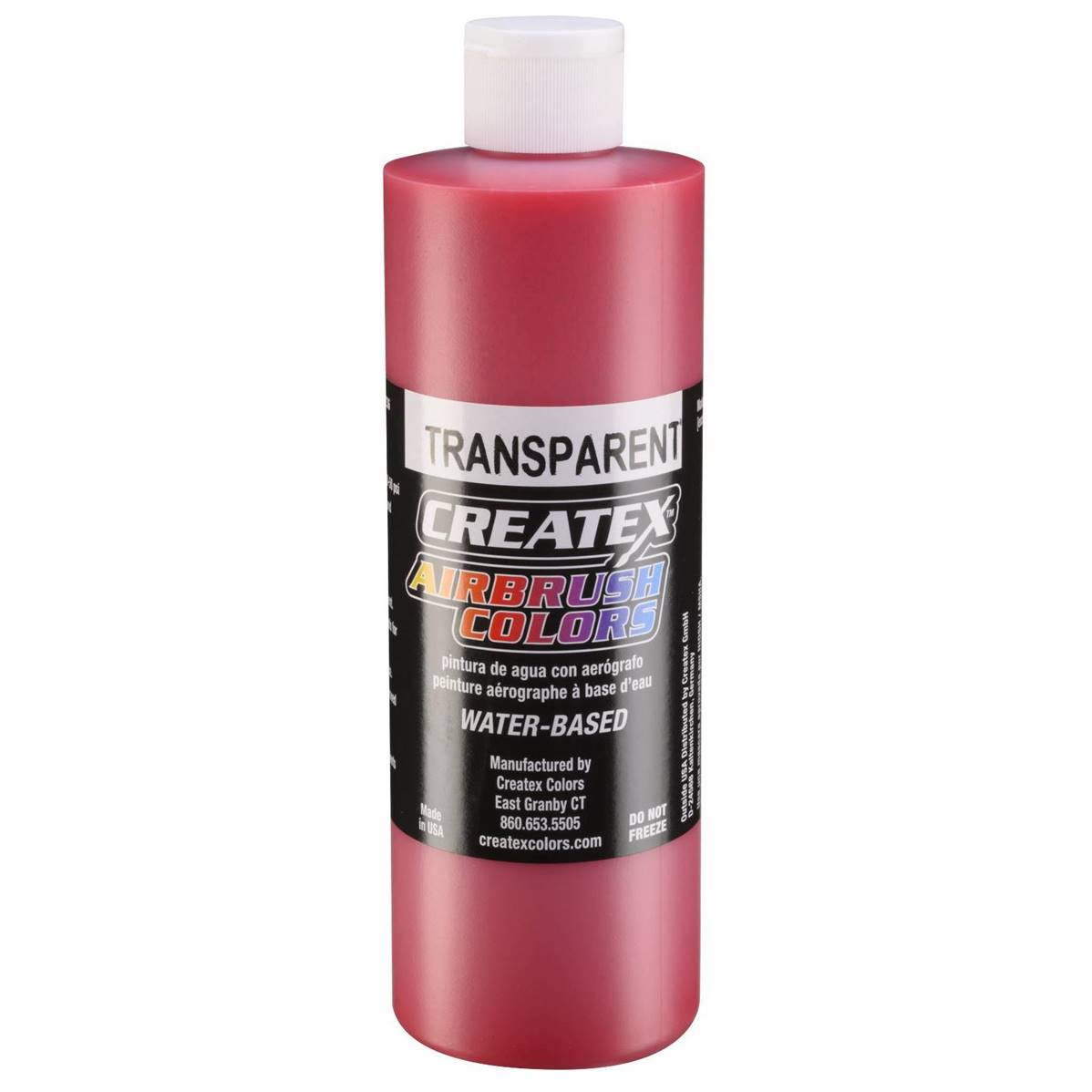Peinture Createx transparente Brite red 480ml