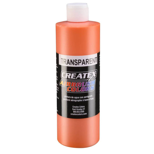Peinture Createx transparente Orange 480ml