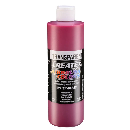 Peinture Createx transparente Fuchsia 480ml