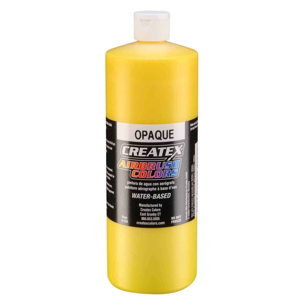 Peinture Createx opaque Yellow 960ml