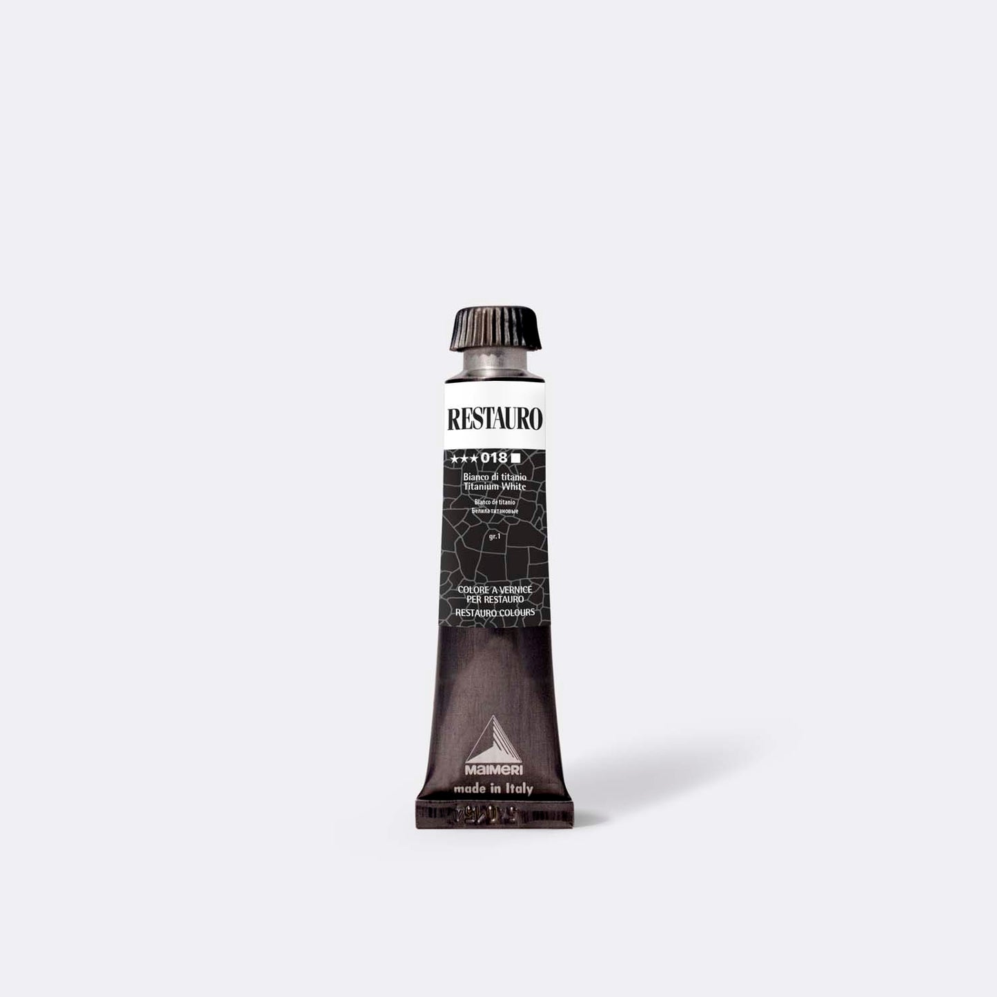 Maimeri Restauro 018 Blanc de Titane - Tube 20ml | Aérographes Services