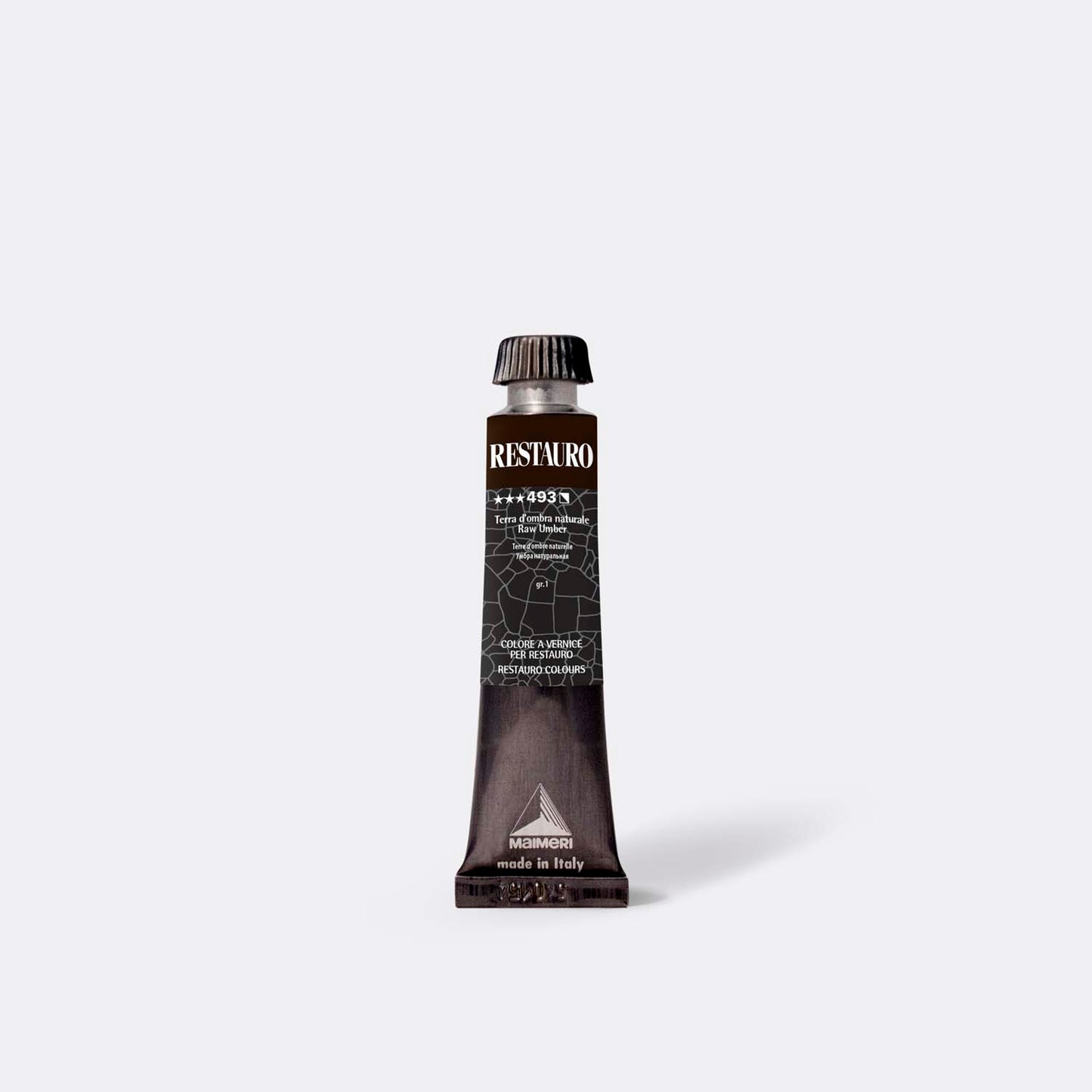 Maimeri Restauro 493 Terre d'ombre naturelle - Tube 20ml | Aérographes Services