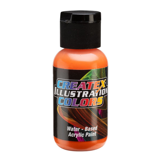 Createx Illustration transparente - Orange transparent 30 ml