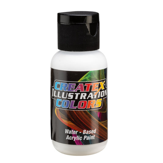 Createx Illustration opaque - Blanc opaque 30 ml
