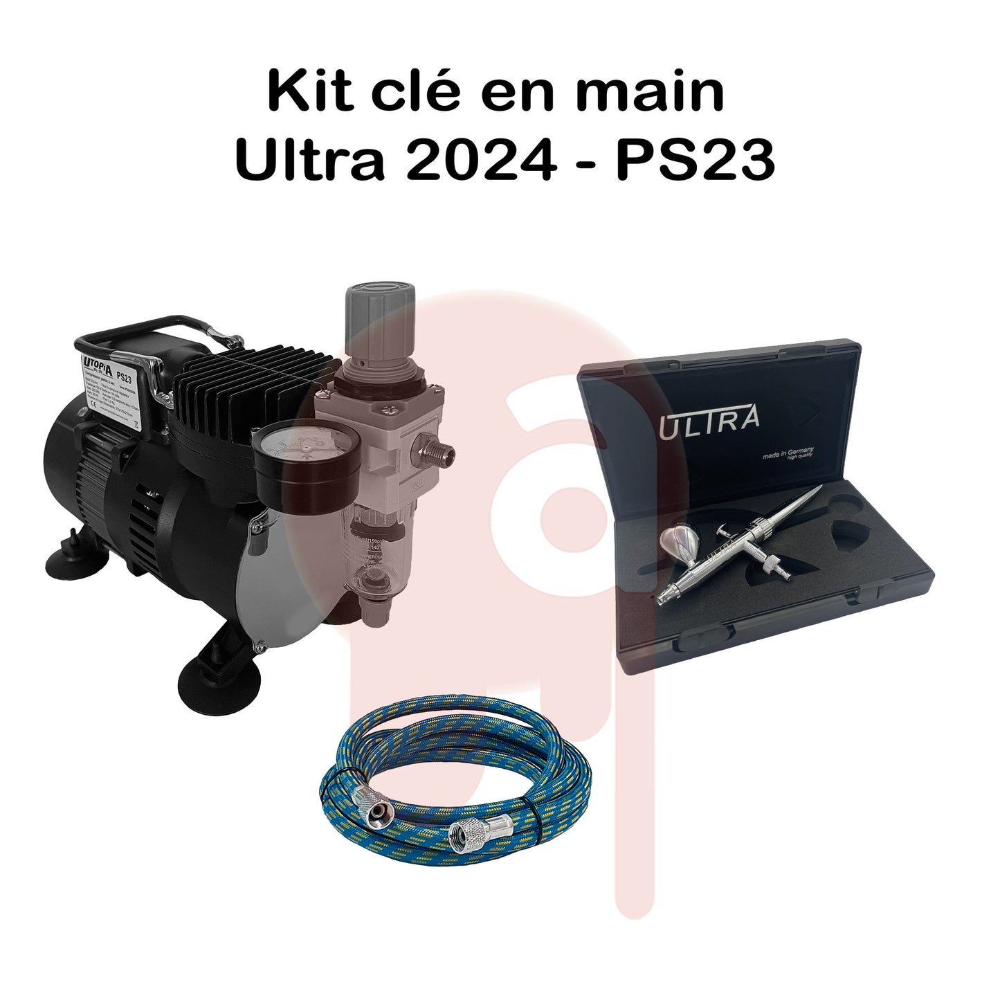 Kit "Clé en main" Harder et Steenbeck Ultra solo 2024 + compresseur PS23