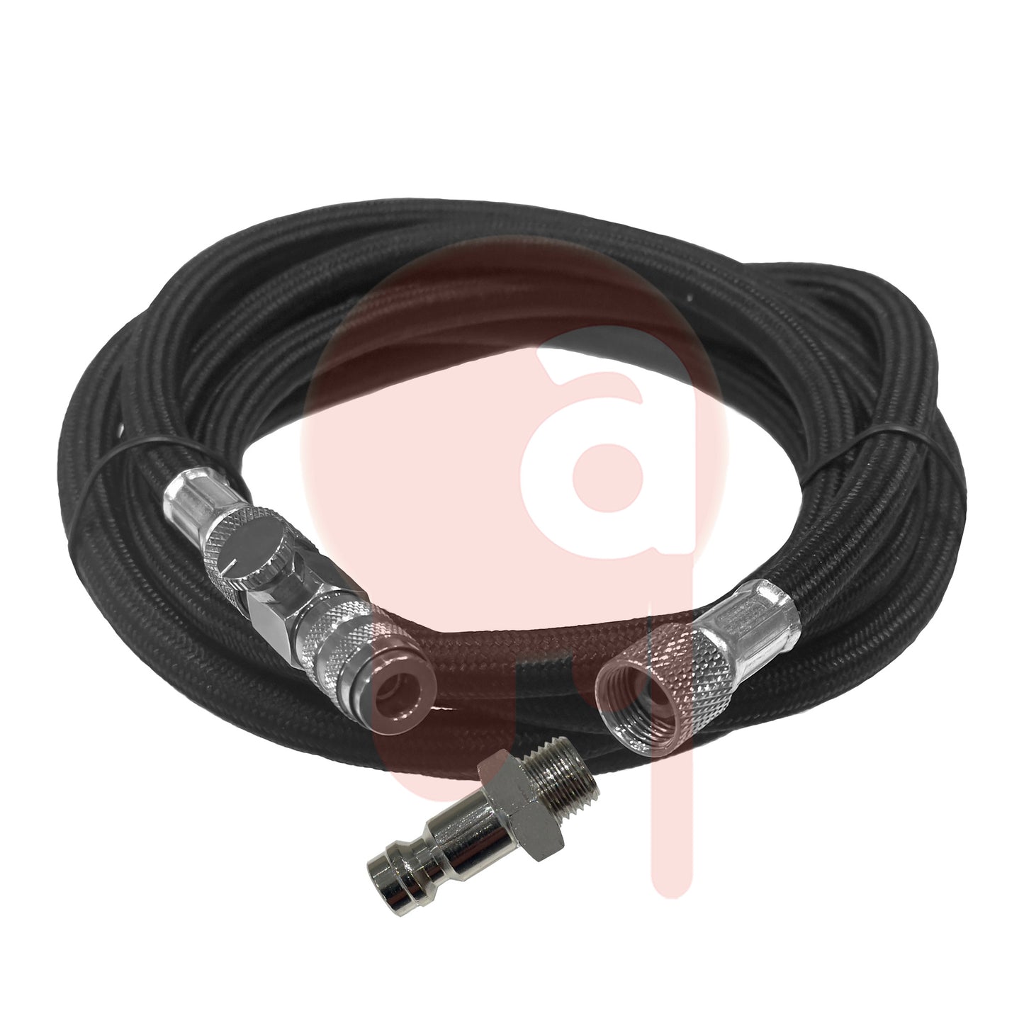 Tuyau tressé 3m TT183R avec embout rapide et mini coupleur