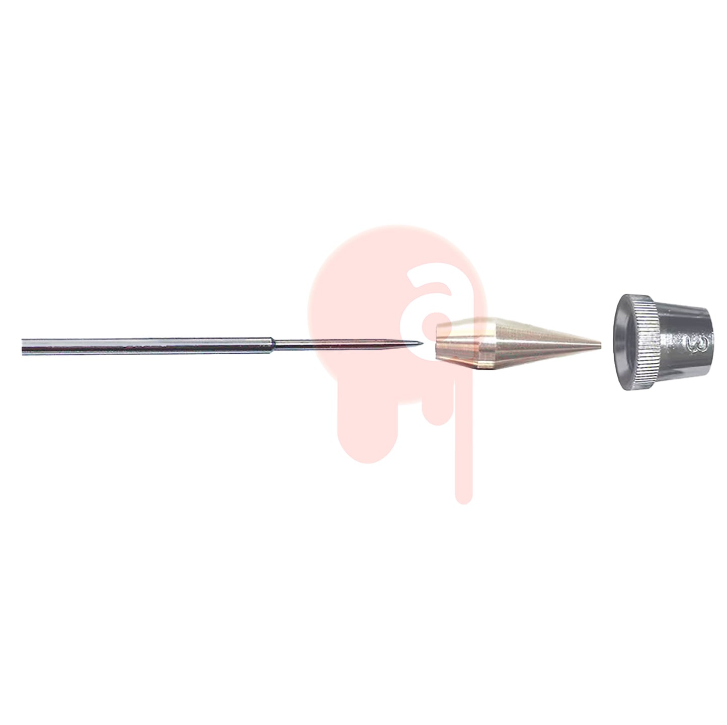 VL-VLS-MIL Tête complète N°3 VLM3 pour les aérographes Paasche