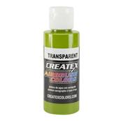 Peinture Createx transparente Leaf green 60ml