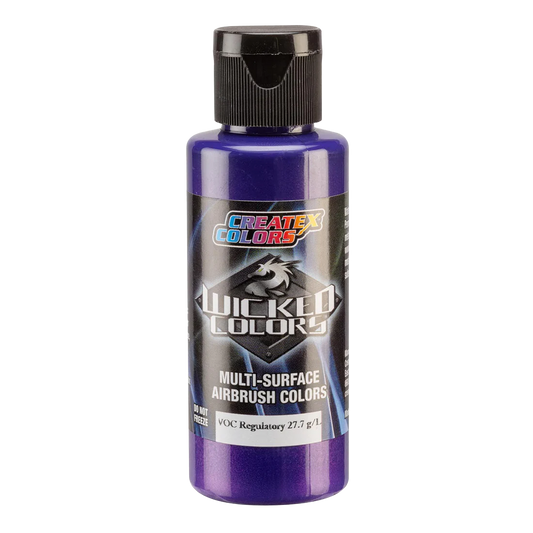 Peinture Createx Wicked Nacrée - Perlized Pearl Electric Purple 60 ml