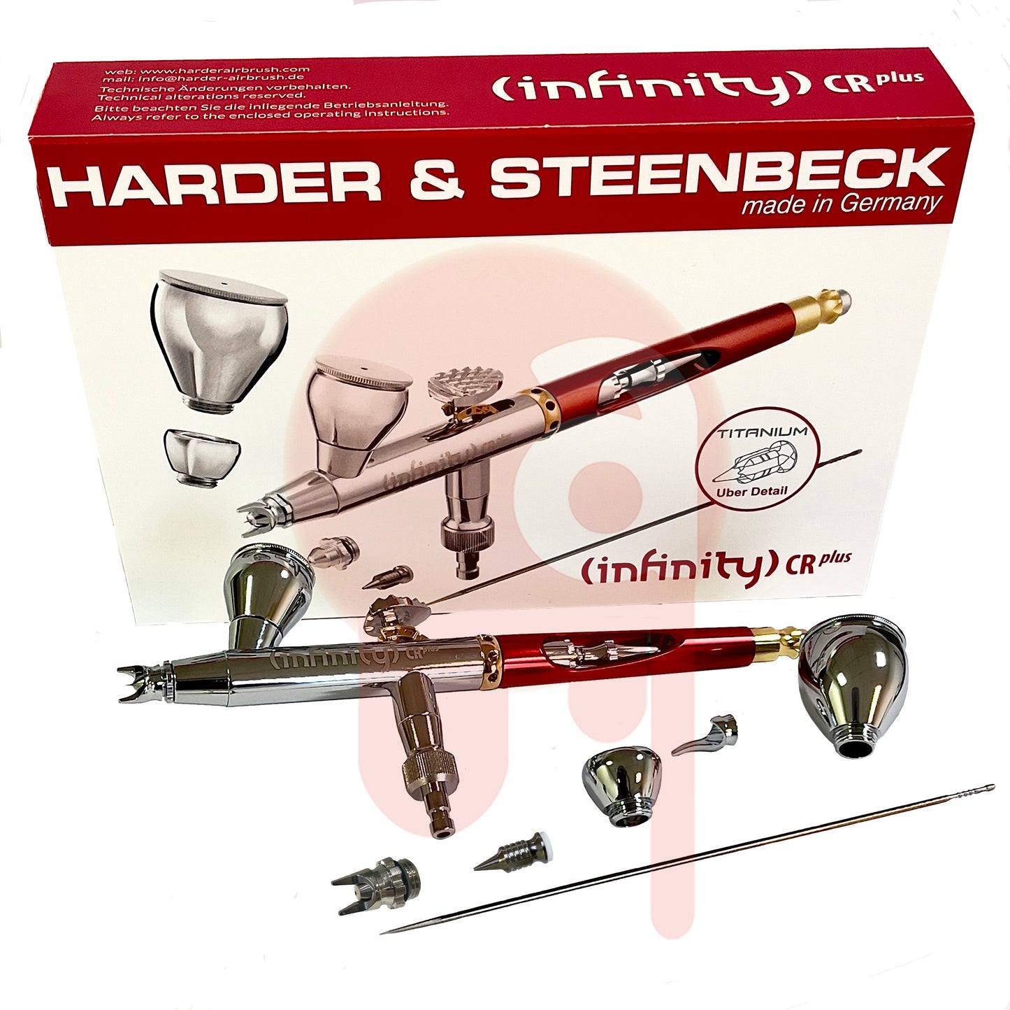 Aérographe Infinity CR Plus 2024 two in one Harder & Steenbeck