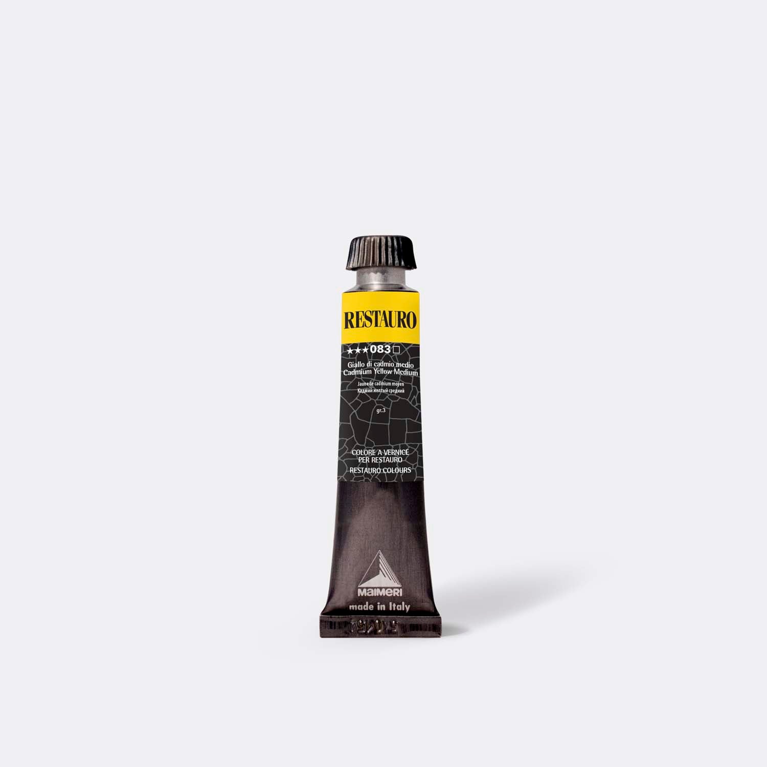 Maimeri Restauro 083 Jaune de Cadmium moyen - Tube 20ml | Aérographes Services