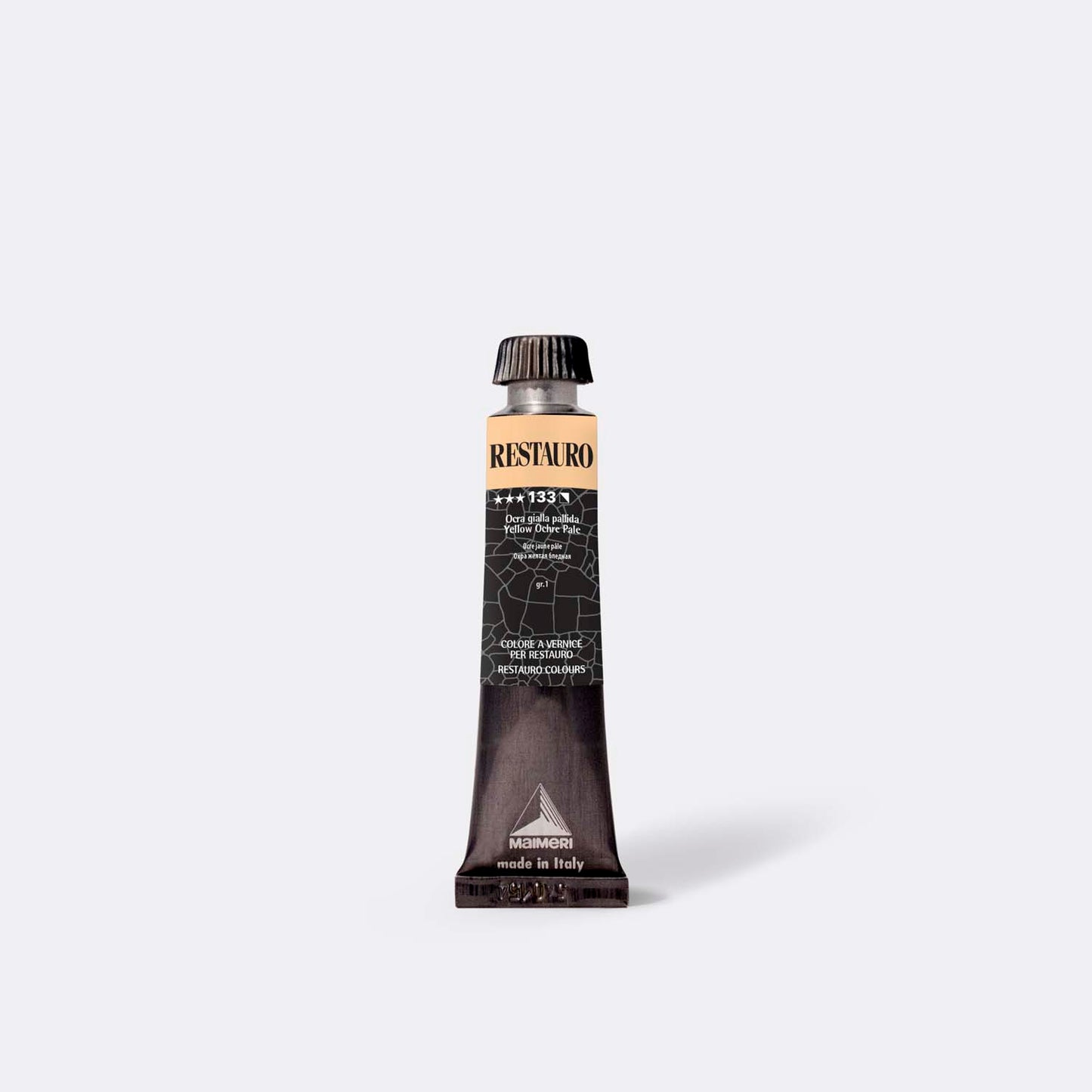 Maimeri Restauro 133 Ocre jaune pâle - Tube 20ml | Aérographes Services