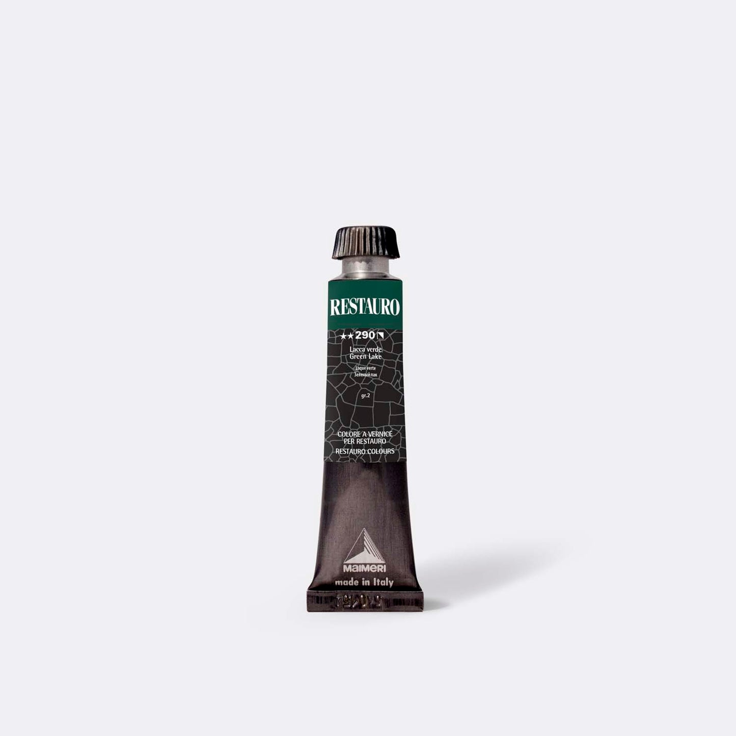 Maimeri Restauro 290 Laque verte - Tube 20ml | Aérographes Services