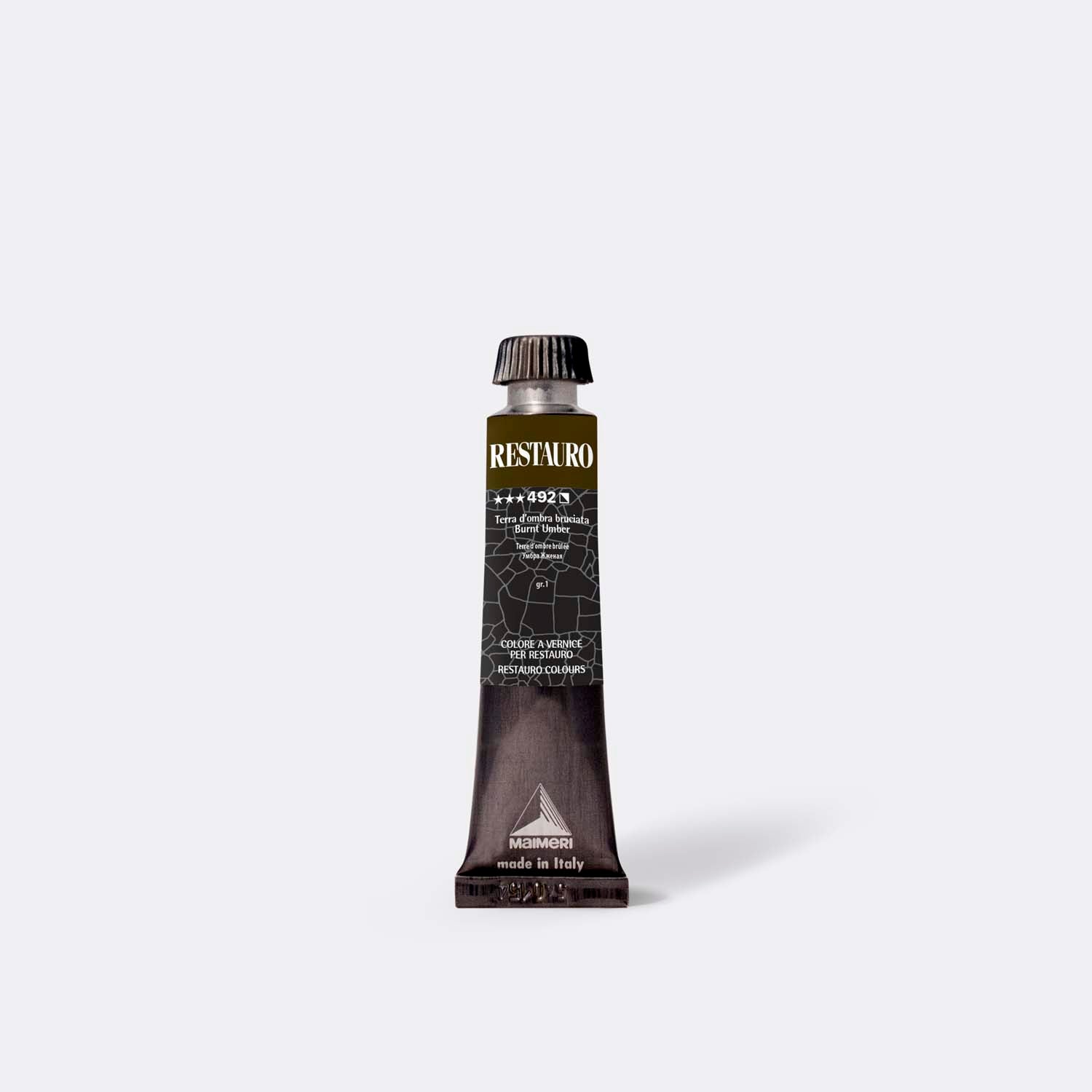 Maimeri Restauro 492 Terre d'ombre brûlée - Tube 20ml | Aérographes Services