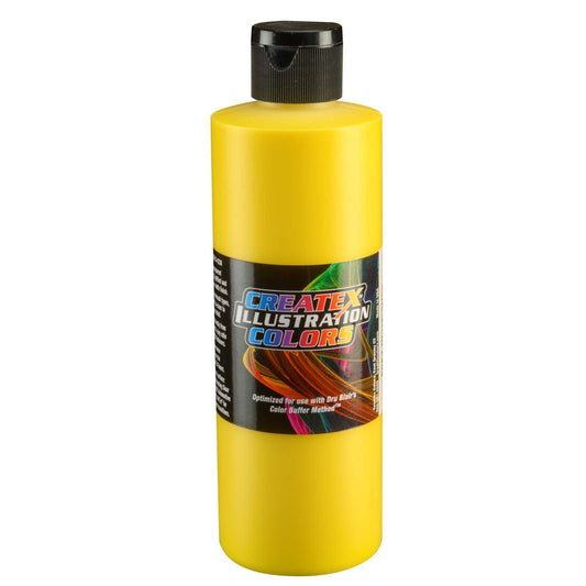 Createx Illustration transparente - Jaune transparent 240 ml