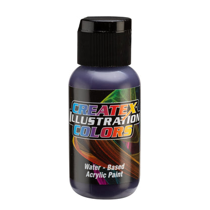 Createx Illustration transparente - Rouge violet transparent 30 ml