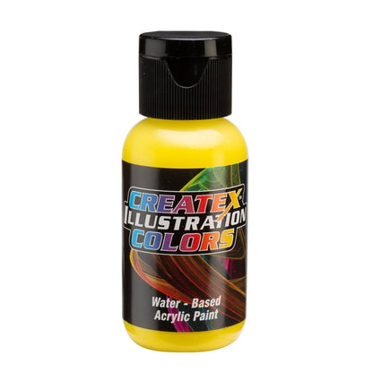 Createx Illustration transparente - Neutral CMYK Yellow transparent 30 ml