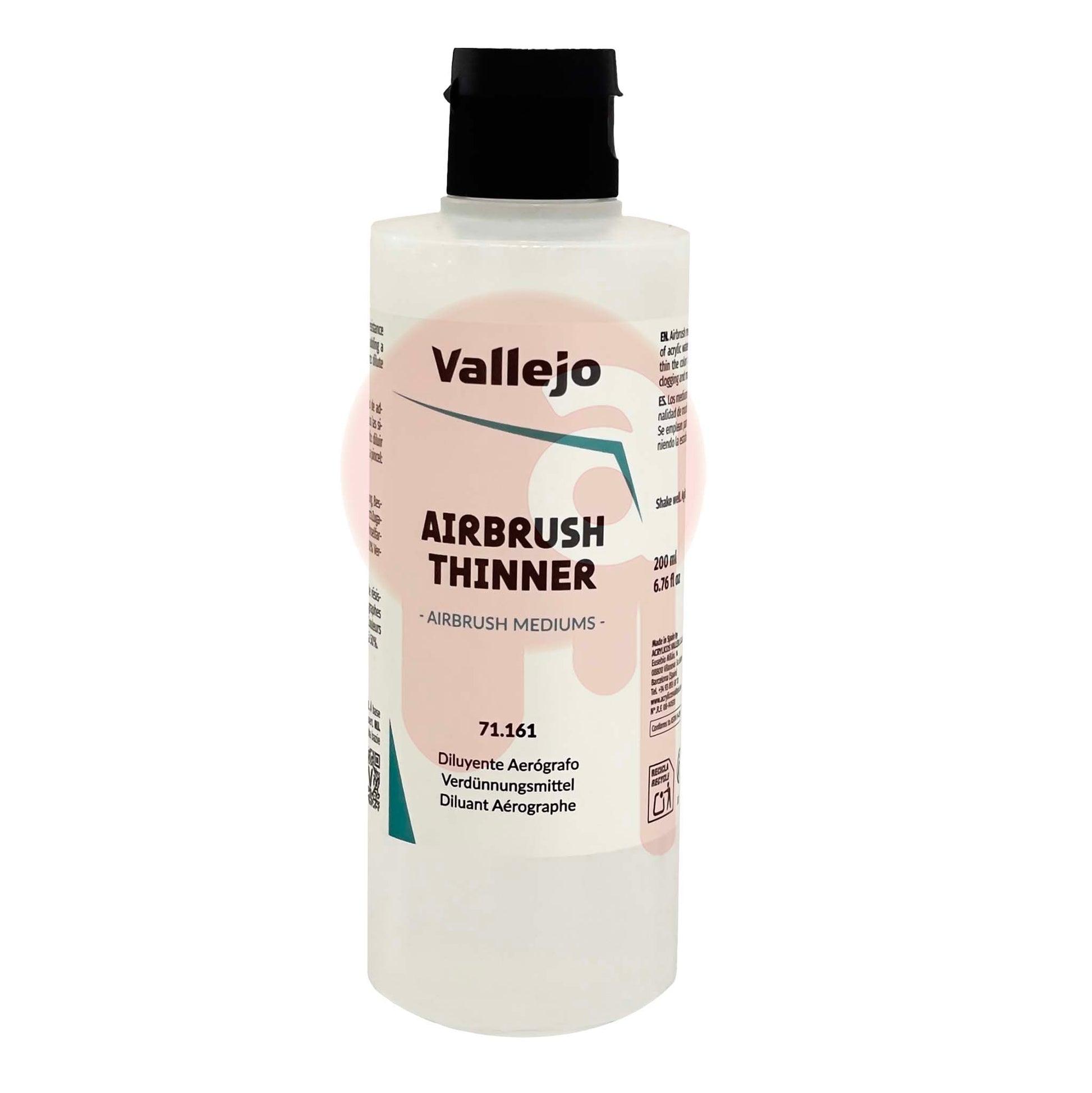 Vallejo - Diluant maquette - Diluant pour Model Air,Liquid Acrylic et apprts - Arographes Services Vallejo - Diluant maquette - Diluant pour Model Air,Liquid Acrylic et apprts - Arographes Services