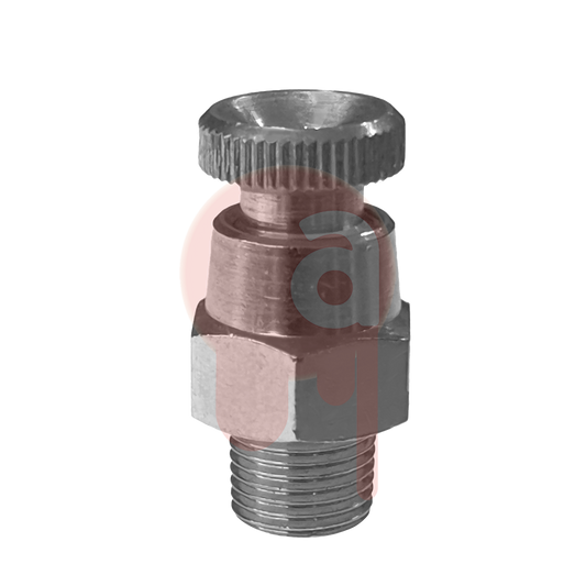 Vis de purge en laiton nickelé filetage 1/8 male pour les compresseurs d'air