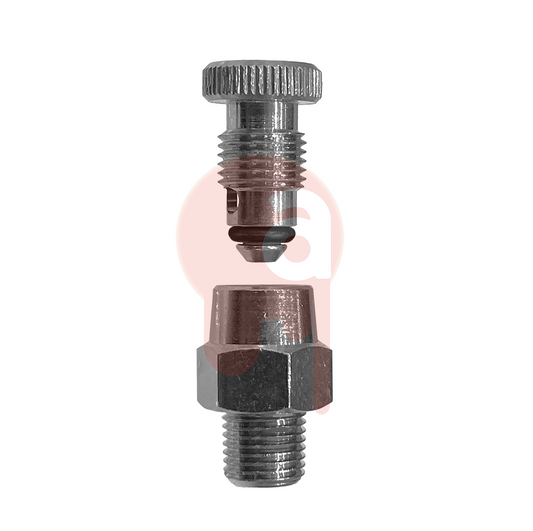 Vis de purge en laiton nickelé filetage 1/8 male pour les compresseurs d'air